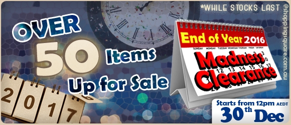 End Of Year Madness Clearance – Over 50 HOT Deals are BACK by Demand