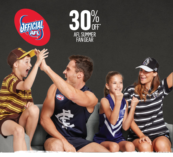 The perfect gift for the AFL footy fan…30% off*