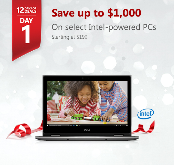 Save up to $1,000 on select PCs