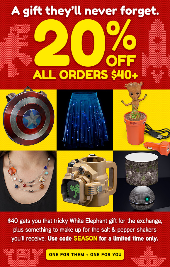 20% off your order for a limited time!