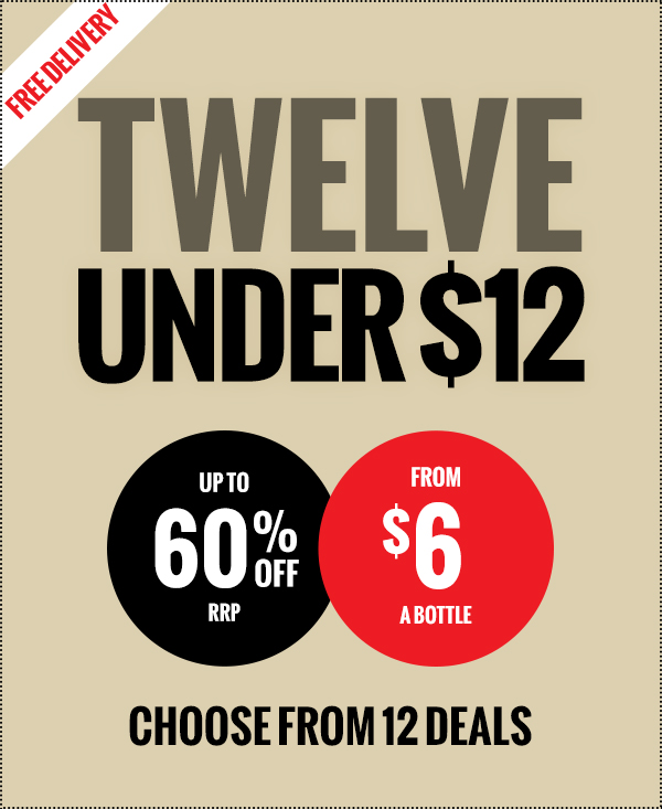 12 Deals. From $6 each. Pick your spot!