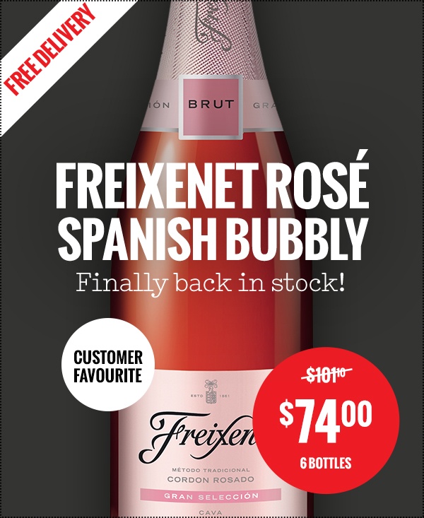 Freixenet! Rosé! Bubbles! It’s back