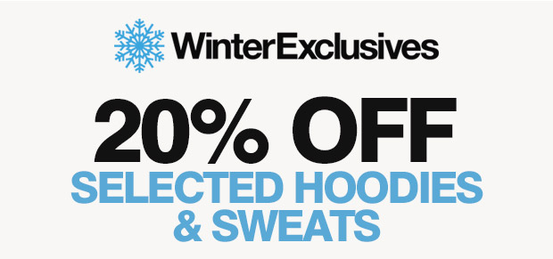 20% off our Winter Exclusives