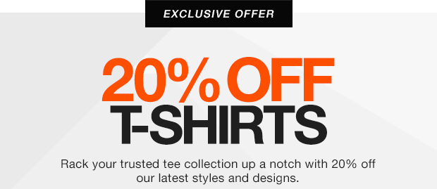 Winter Exclusives – 20% off Tees plus 3 for 2 Gifts