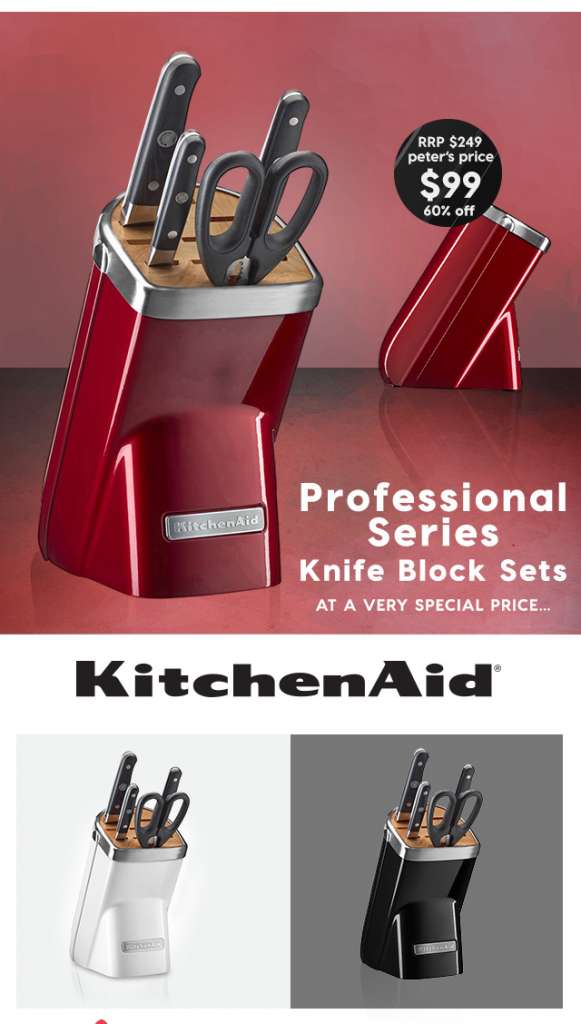 Gingerbread House Workshop – plus KitchenAid knife block sets for just $99!