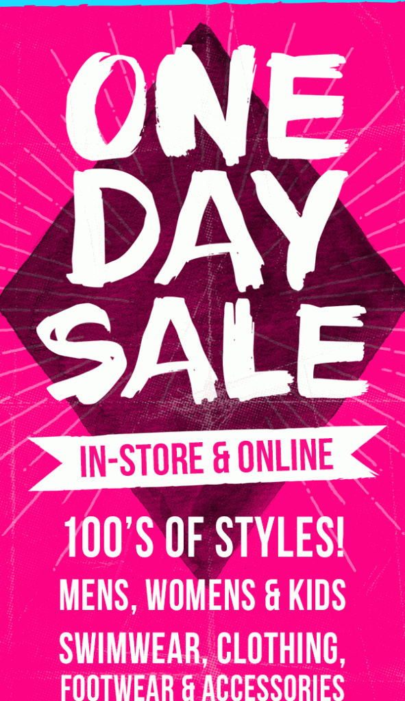 One Day Sale!