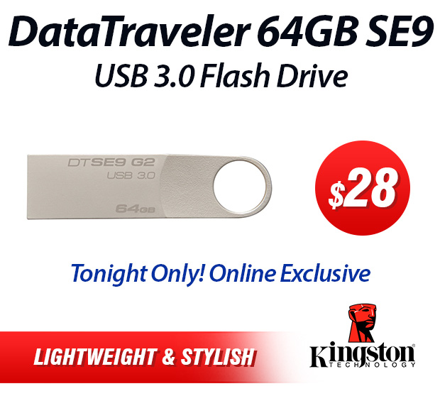 8TB External HDD $359 | 32GB Flash Drive $15 | 64 GB Flash Drive $28 | Gaming PC Case $45!