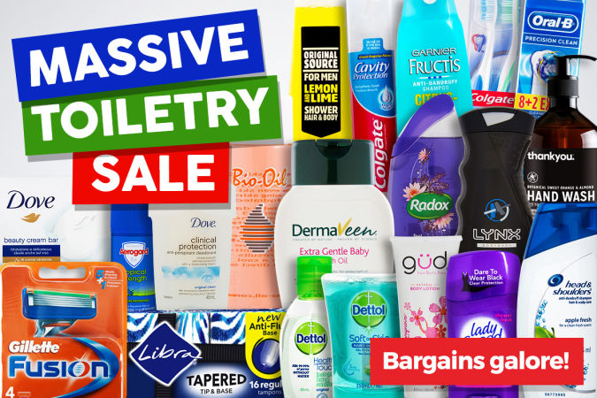 Massive Toiletry SALE: 500+ Bargains | The Kids’ Toy Box – HUGE range | New Summer Footwear FROM $14.99