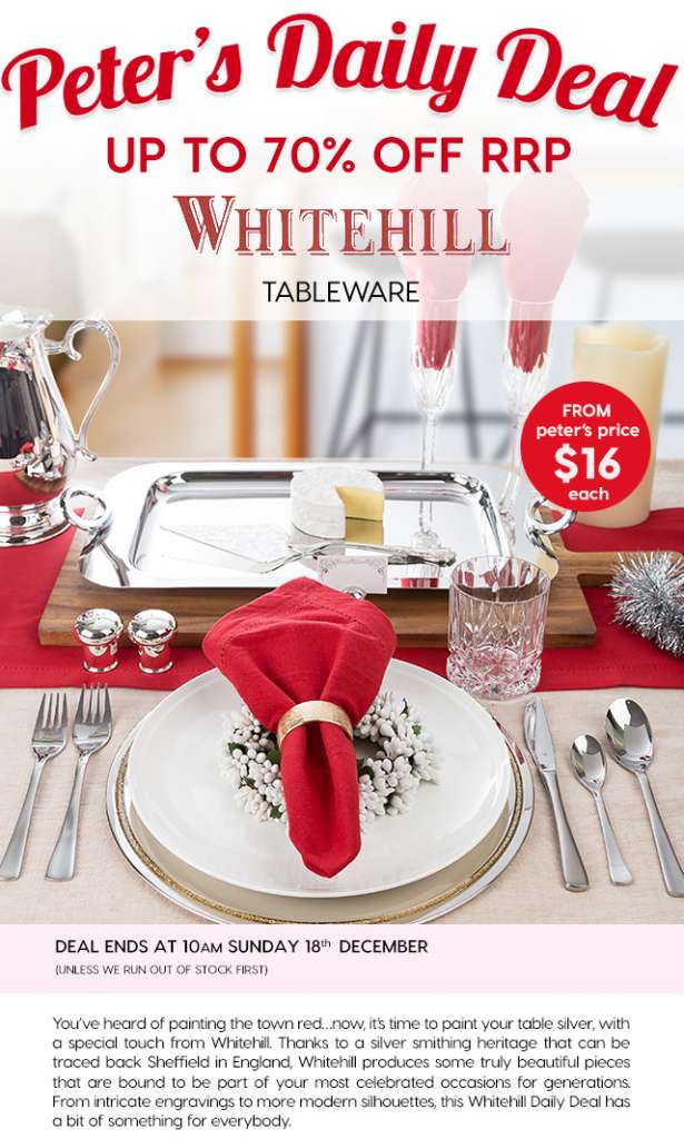 Up to 70% off Whitehill Tableware