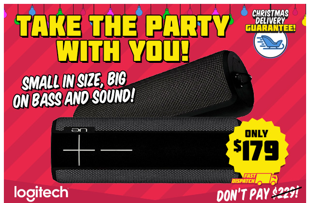 Logitech UE BOOM 2 Portable Speaker $179 (Don’t Pay $229)