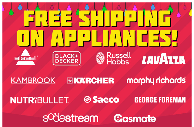 Free Shipping on Big Brand Appliances!