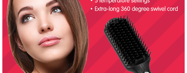 Estelle Hair Straightening Brush Only $35 – Great Gift Idea!