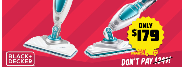 Black & Decker Steam Mop – Don’t Pay 39% More | Hot Karcher Deals!