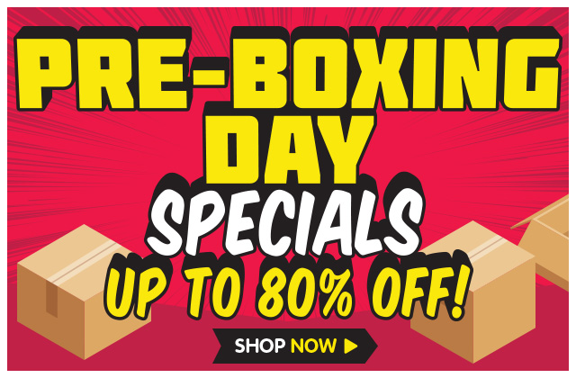 Pre-Boxing Day Deals – up to 80% OFF!