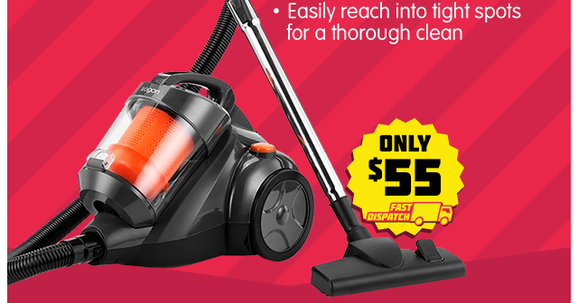 2000W Cyclonic Bagless Vacuum $55 (Beat the Price Rise to $99)