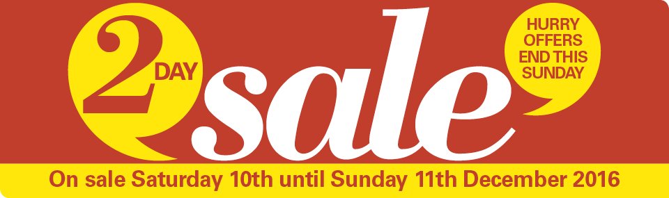 2 Day Sale – Incredible Offers Like 40% – 60% All Homewares & Manchester