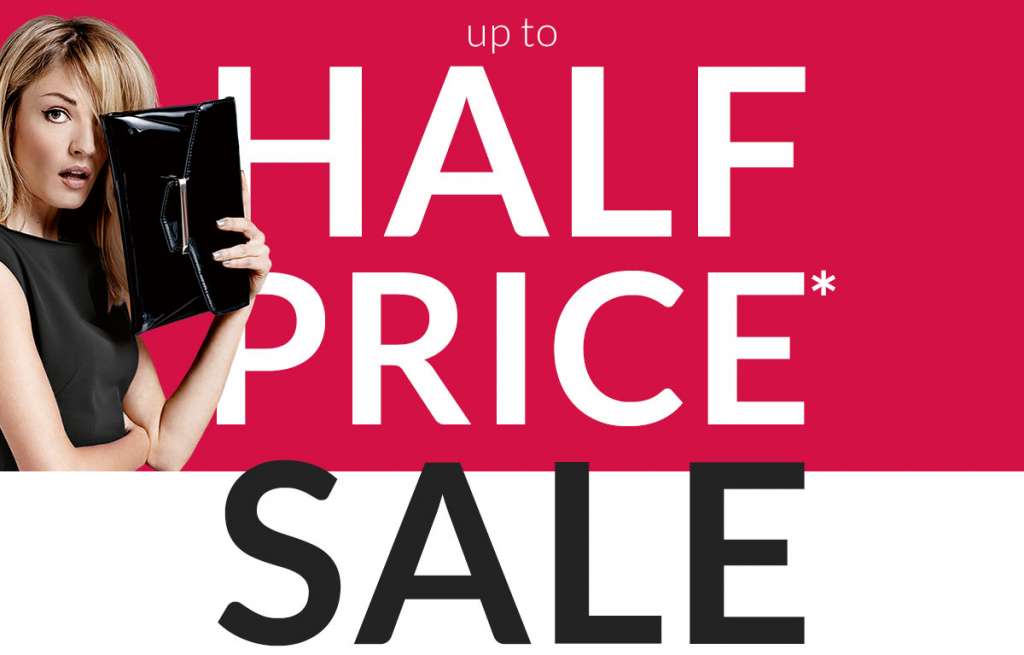 JUST LAUNCHED! Up to HALF PRICE sale