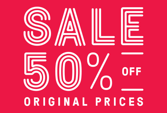 The BIGGEST ever SALE starts online now!