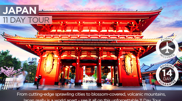 This Week’s Best | Japan Tour – Cherry Blossom Dates Available!