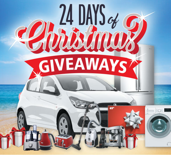 Double Your Chance Today with 24 Days of Christmas Giveaways