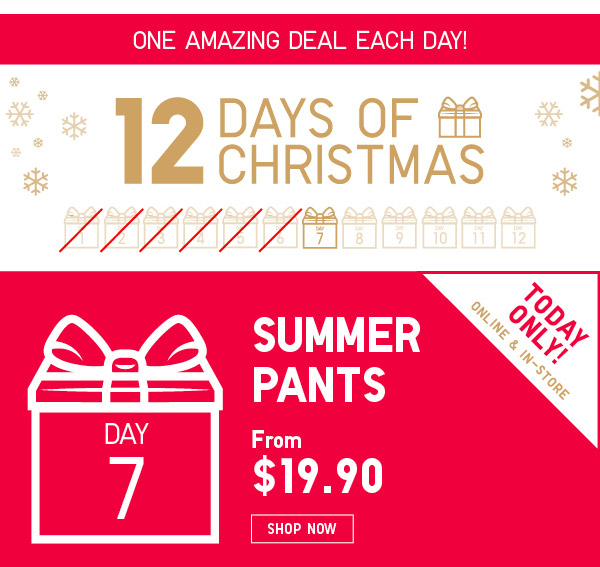 Day 7 – Summer Pants from $19.90