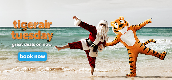 Tigerair Tuesday is on now!