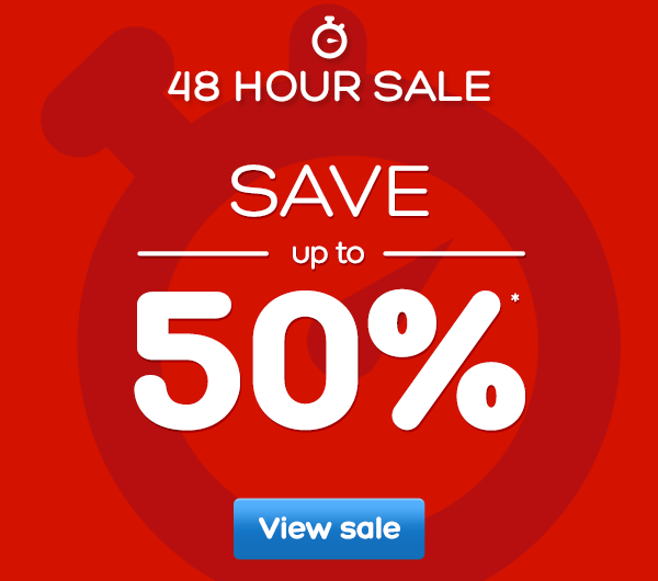 [Last day!] Save up to 50% in our Worldwide Sale