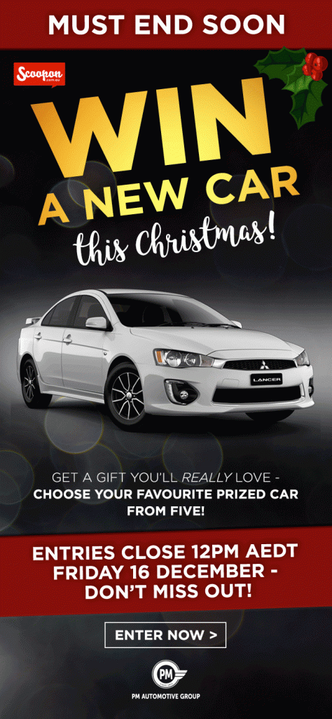 WIN A CAR THIS CHRISTMAS – Hurry! Must End Soon!