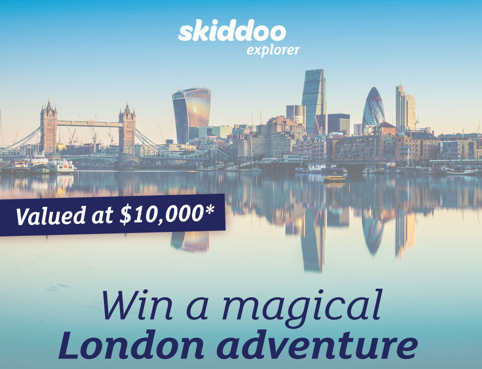 Win a MAGICAL London adventure valued at up to $10,000* 