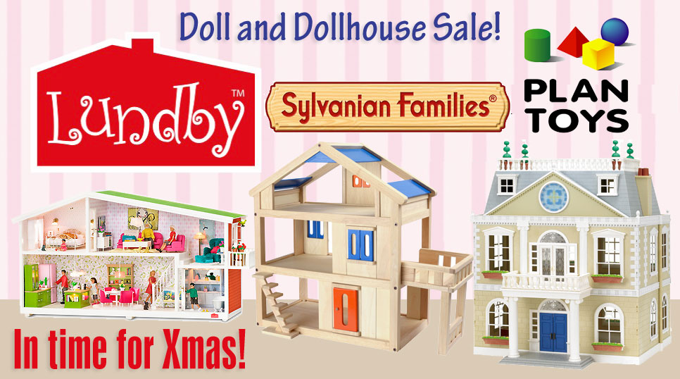 Doll’s Houses Sylvanian, Lundby and Plan Toys – in time for Xmas!