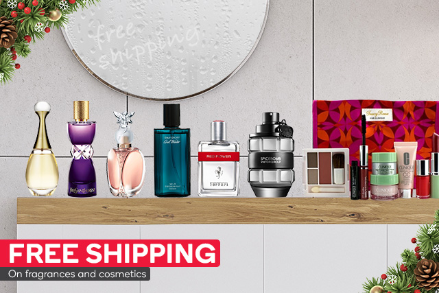 Big Brand Beauty, Fragrances & Watches with Free Shipping