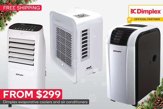 Air Conditioners from $289 – Don’t Be Sweating on Christmas Day!