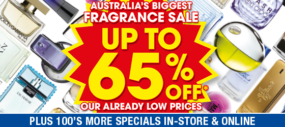 Up To 65% Off Fragrances + 1/2 Price Off RRP* BIG BRAND Cosmetics!