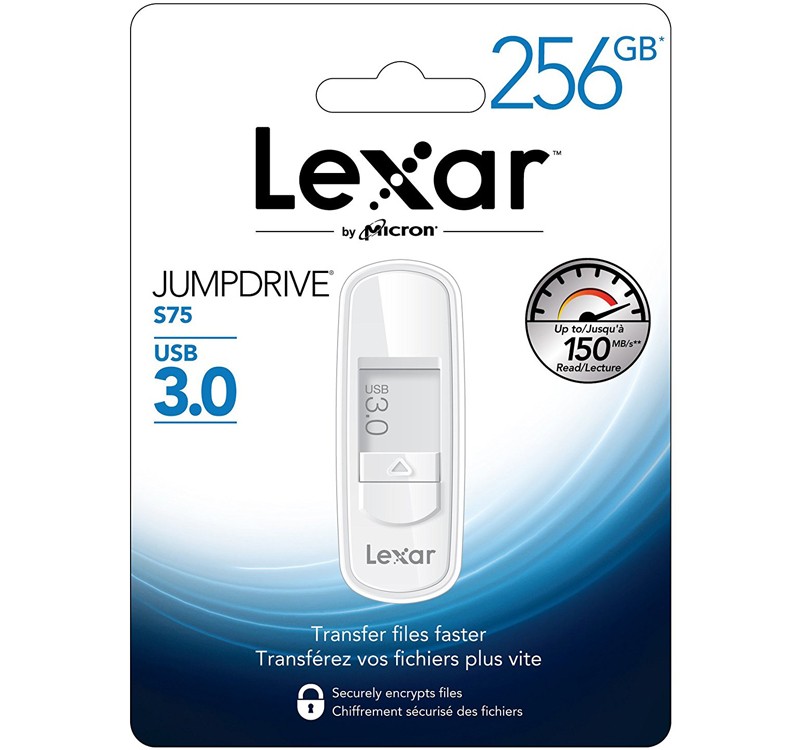 Lexar JumpDrive 256GB USB3.0 $89! Lexar 128GB Micro SD & USB3.0 Reader $59!