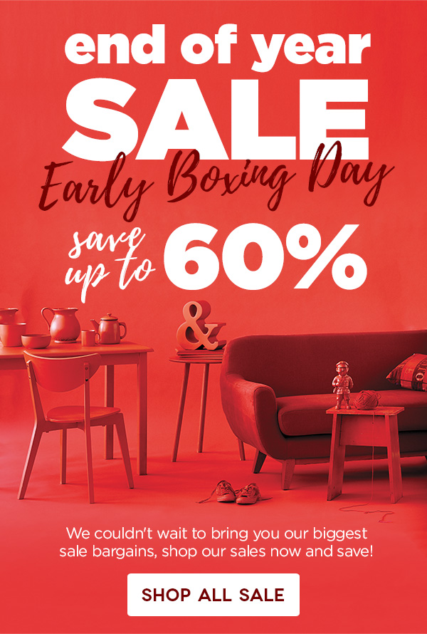 60% off 1000s of products! The early ? catches the best Boxing Day savings