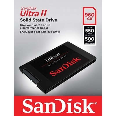 SanDisk Ultra II 960GB SATA3 SSD $339! D-Link PowerLine Gigabit Network Kit $129!