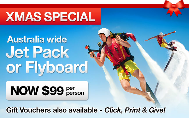 UNBELIEVABLE – Jet Pack from $99!