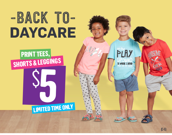 New daycare gear from $5