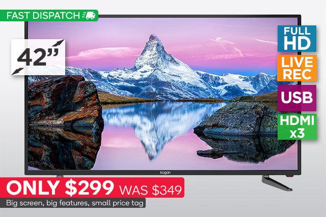 42″ LED TV Only $299 (Was $349) | TV Including Chromecast $239!