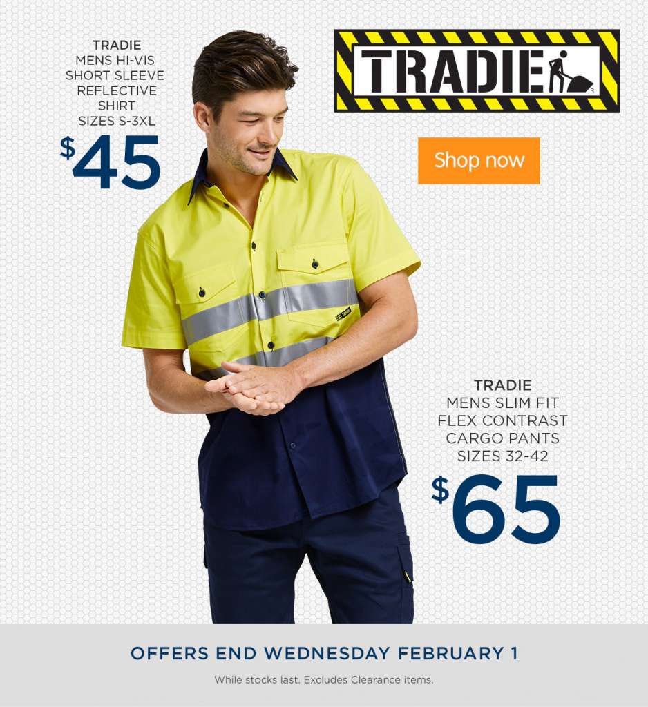 The Toughest Gear From Tradie at BIG W!