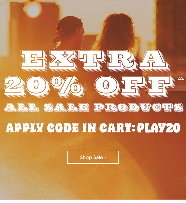 Want An Extra 20% Off Sale Items