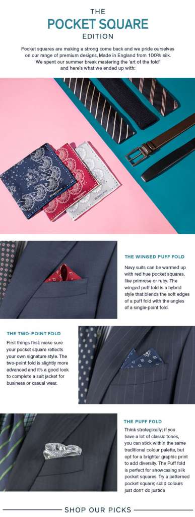 The Pocket Square Edition at Herringbone | End of Season Sale Continues