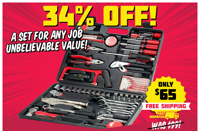 Up to 34% OFF Tools!