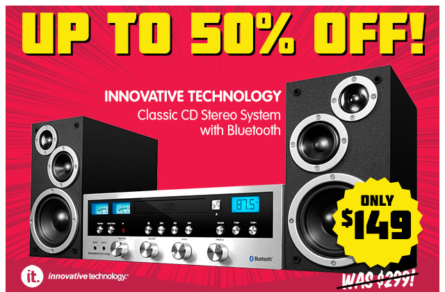 Innovative Technology Turntables & Stereos – up to 50% OFF