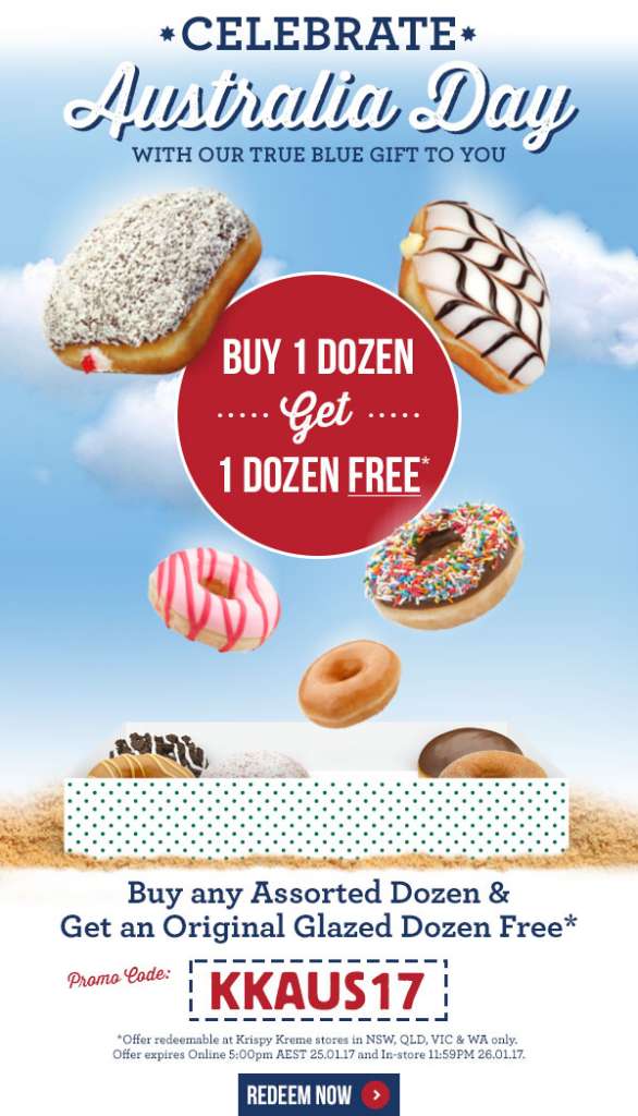 Get a dozen free ? when you buy a dozen ?