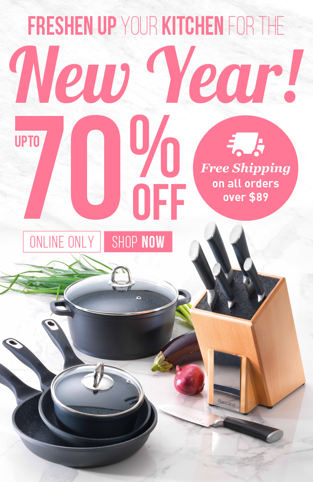 Freshen up your Kitchen with up to 70% off!