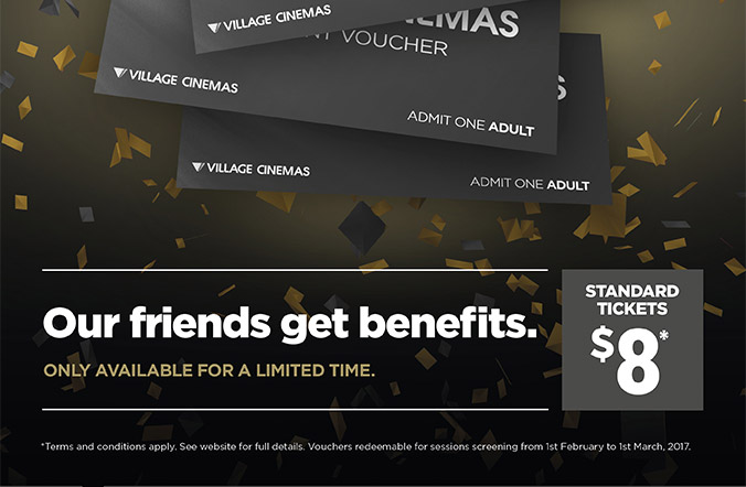 Village Movie Tickets JUST $8 – Limited Time Only!