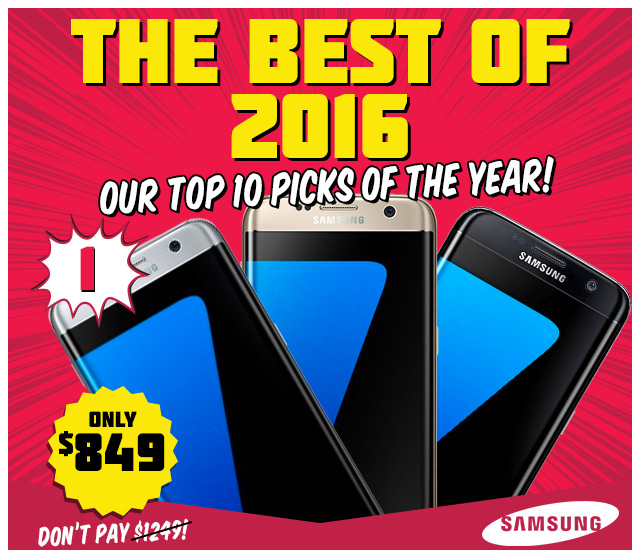 Top 10 Deals of 2016: iPhone 7, Samsung, TVs, Appliances & More!