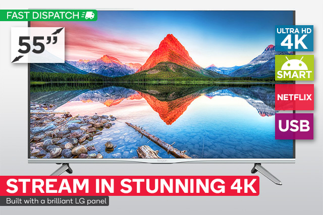 Kogan 55″ 4K Smart TV Only $699 – Built with an LG Panel!