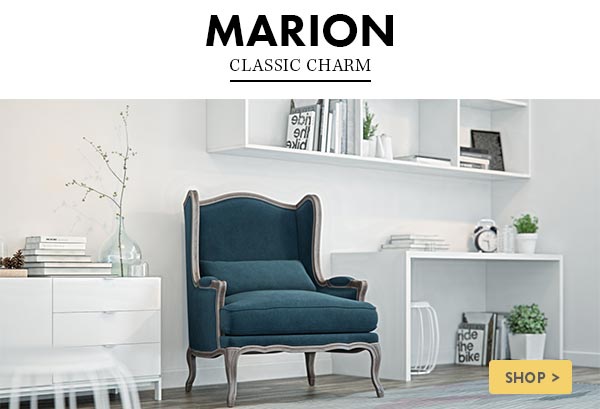 Classic Charm! A Gorgeous Velvet Wing Back Armchair + Last Days of Spend & Save